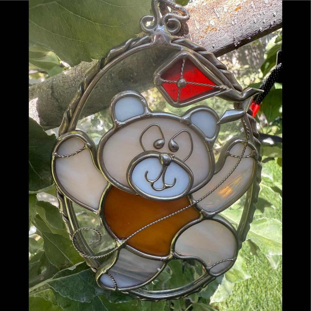 Vintage stained glass art